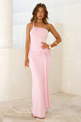 Love This Feeling One Shoulder Maxi Dress
